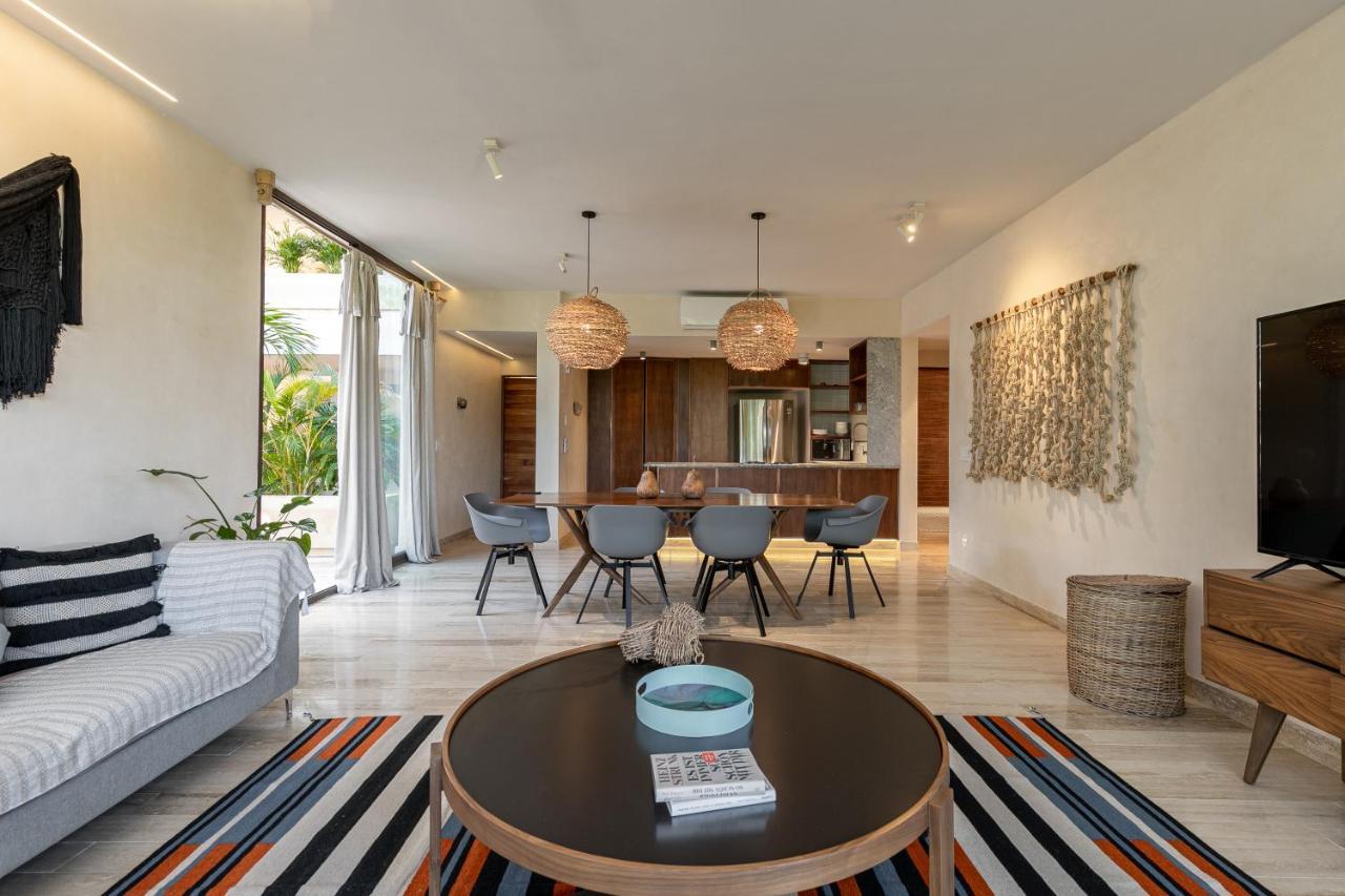 308-303 Beautiful Apartments With 3 Bedrooms Tulum Kültér fotó