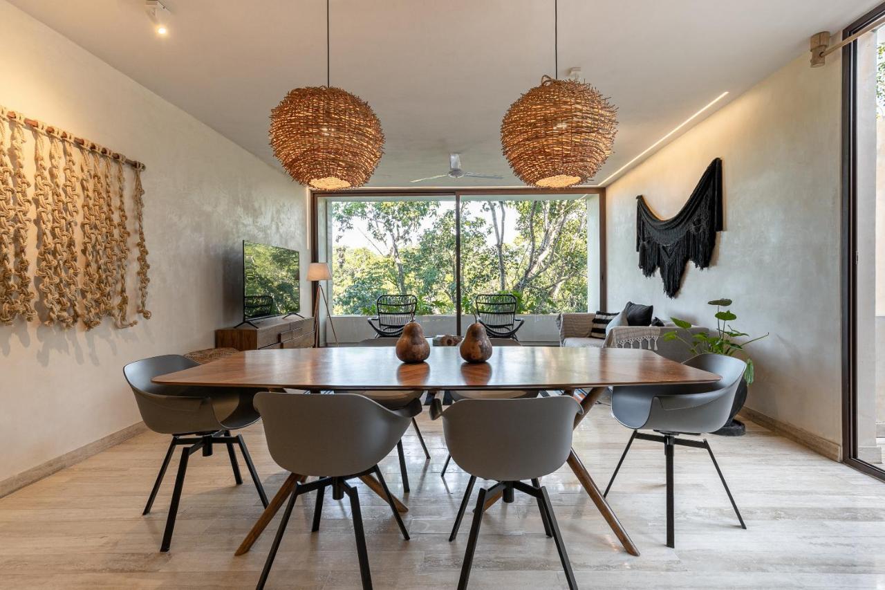308-303 Beautiful Apartments With 3 Bedrooms Tulum Kültér fotó